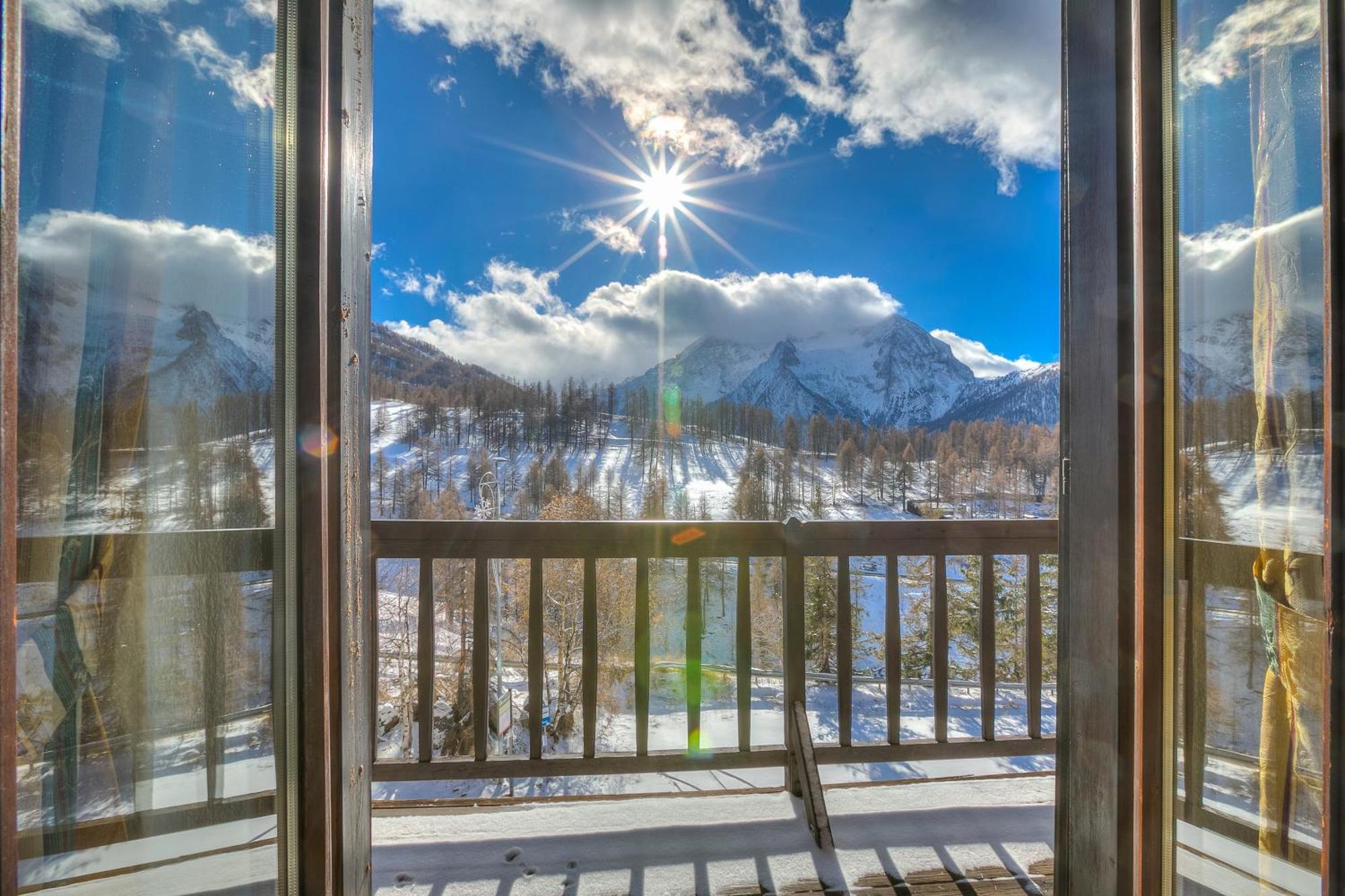 Belvedere Apartments - Happy Rentals Colle Colle Sestriere Exteriör bild