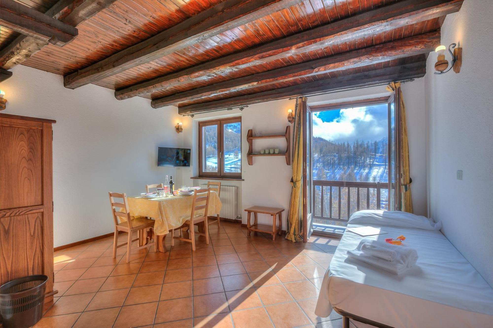 Belvedere Apartments - Happy Rentals Colle Colle Sestriere Exteriör bild