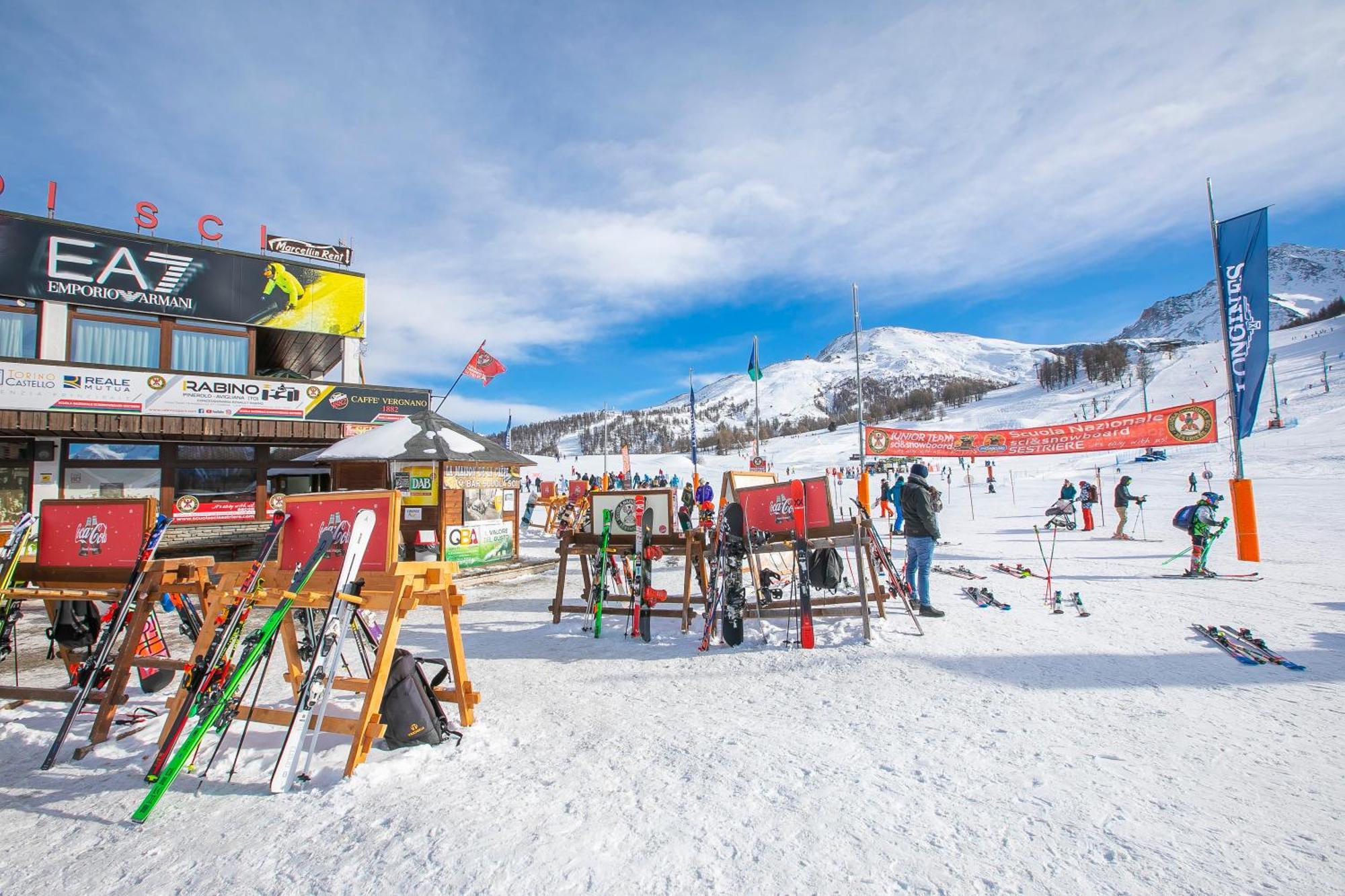 Belvedere Apartments - Happy Rentals Colle Colle Sestriere Exteriör bild