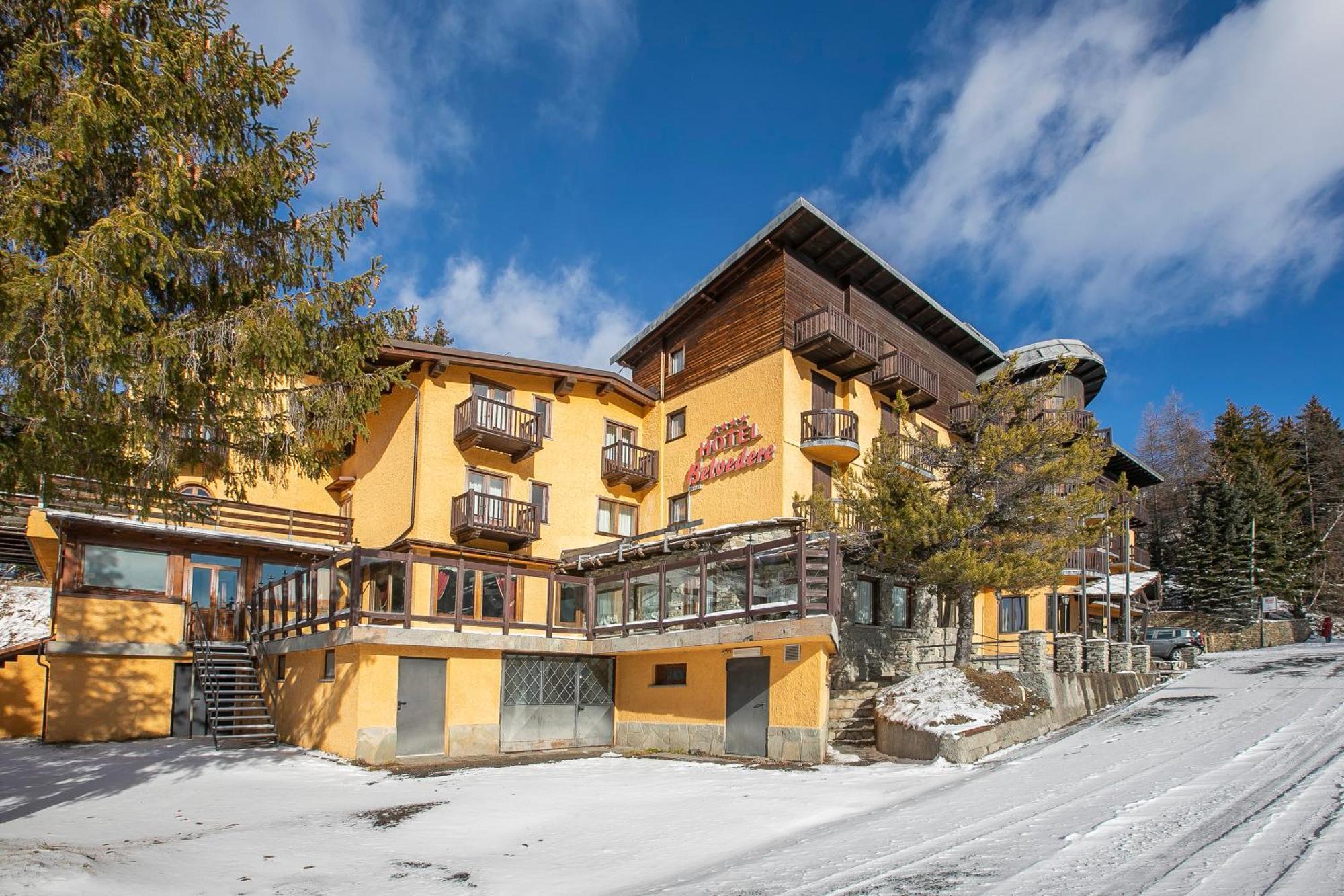 Belvedere Apartments - Happy Rentals Colle Colle Sestriere Exteriör bild